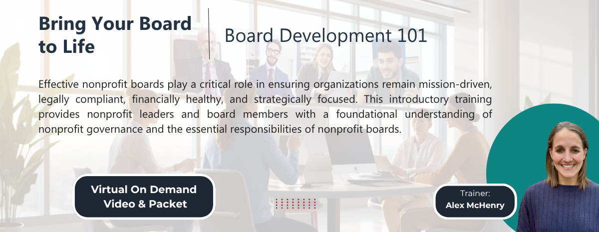 On Demand: Board Development 101